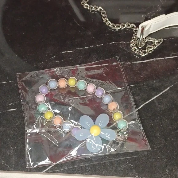 P9- Transparent White Crossbody Bag. NWOT - Picture 6 of 6